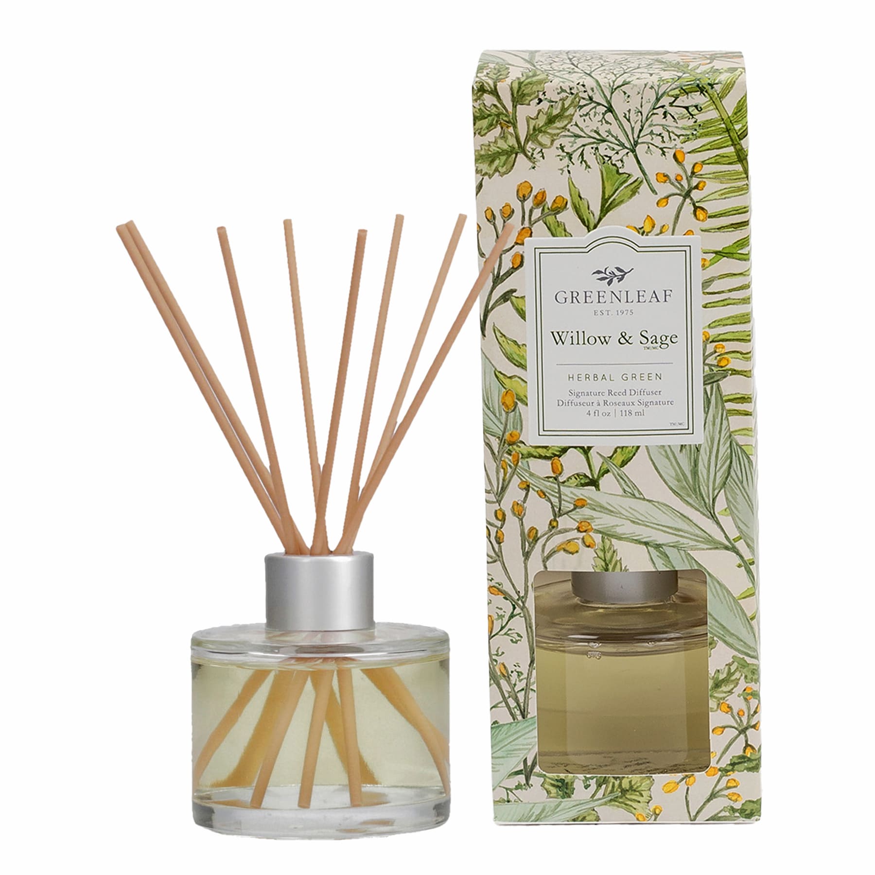 Аромадиффузор Greenleaf Ива Шалфей (Willow & Sage)